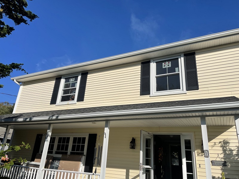 Harvey Tribute window installation - Danbury